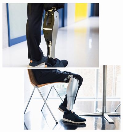 下肢切断者のモビリティを向上させるパワード義足